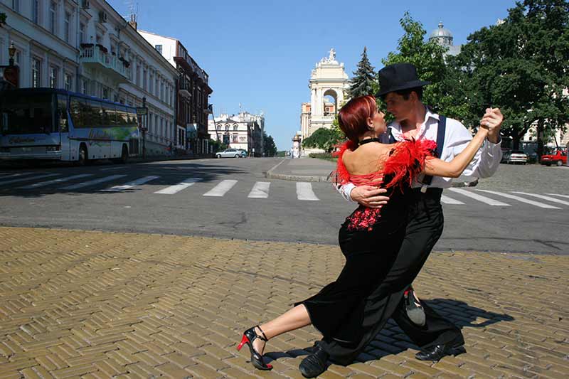 Аргентинское танго - танцы в Одессе